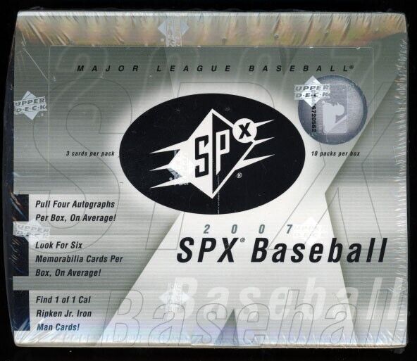 2007 SPX Baseball Hobby Box (Factory Sealed)