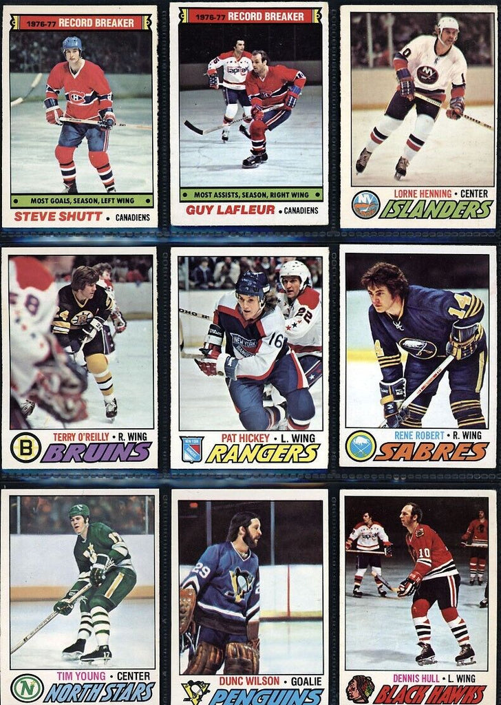 1977-1978 O-Pee-Chee Complete Set 1-396