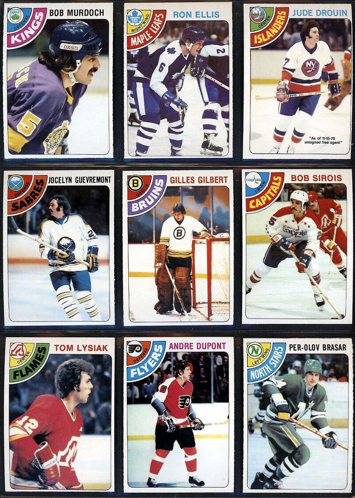 1978-79 O-Pee-Chee Hockey Complete Set (1-396)