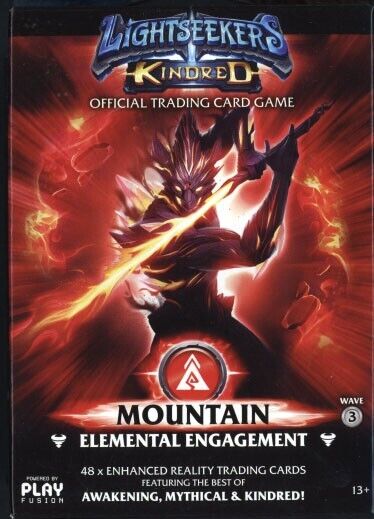 Lightseekers Kindred Mountain Elemental Engagment Starter Set Factory Sealed