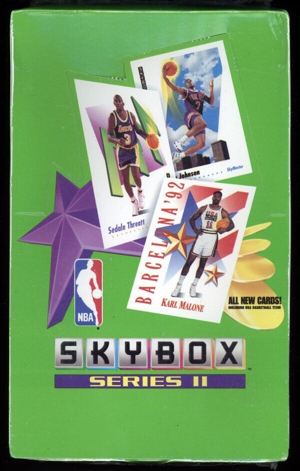 1991-92 Skybox Basketball Series 2 Hobby Box *M. Jordan L. Johnson, K. Anderson*