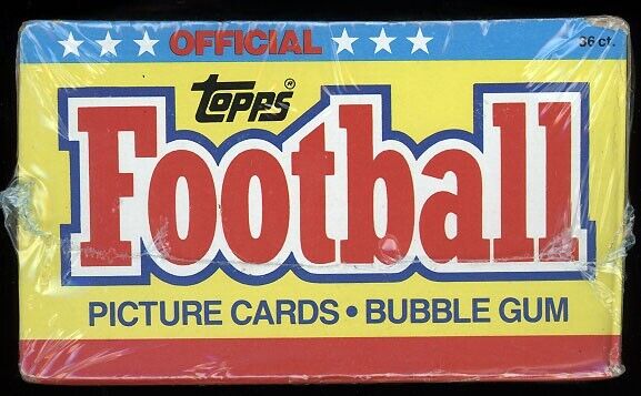 1989 Topps Football Hobby Box *Sanders Aikman Rookie*