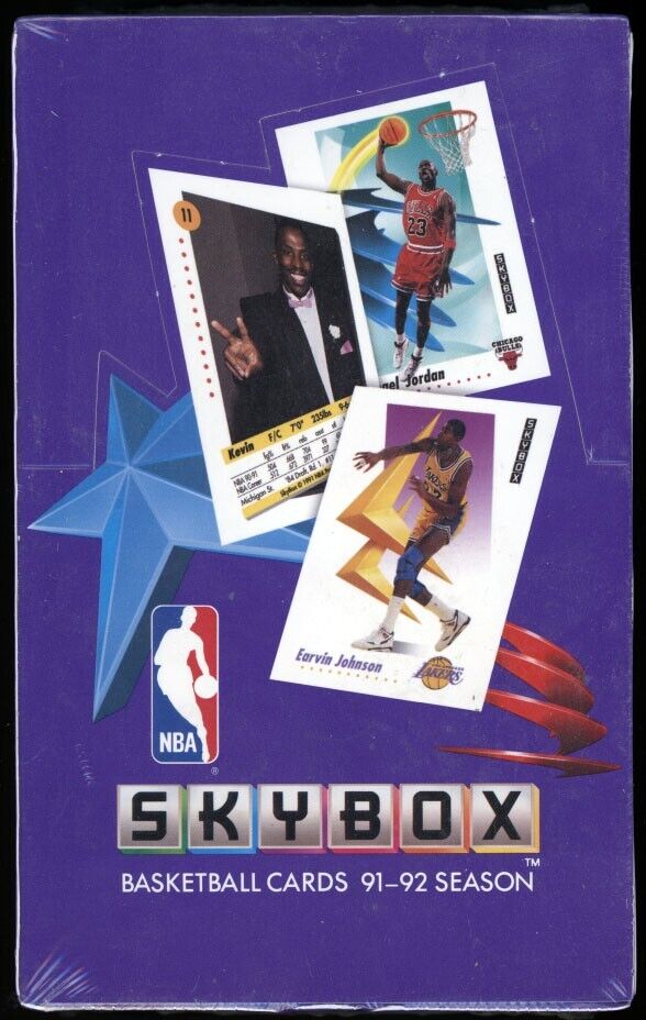 1991-92 Skybox Basketball Hobby Box *Larry Bird, Michael Jordan*