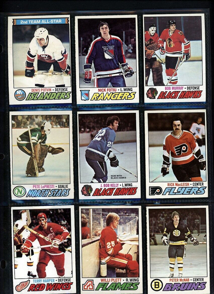 1977-1978 O-Pee-Chee Complete Set 1-396