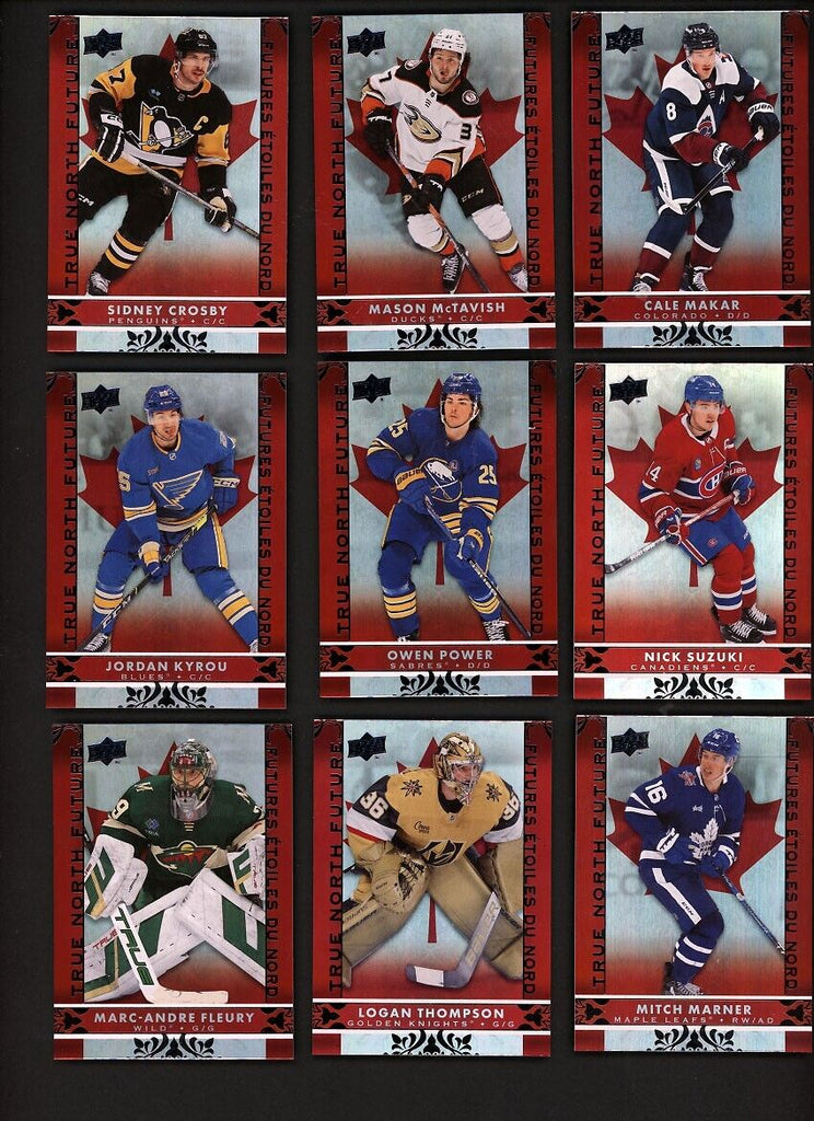 2023-2024 Tim Hortons True North Future Complete Set 1-18 (BEDARD)