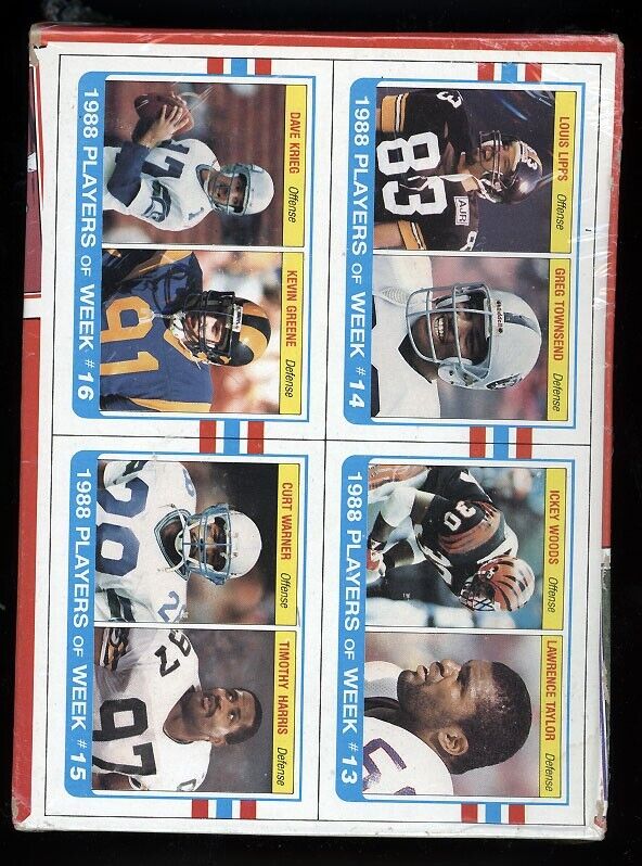 1989 Topps Football Hobby Box *Sanders Aikman Rookie**