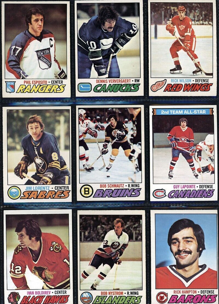 1977-1978 O-Pee-Chee Complete Set 1-396