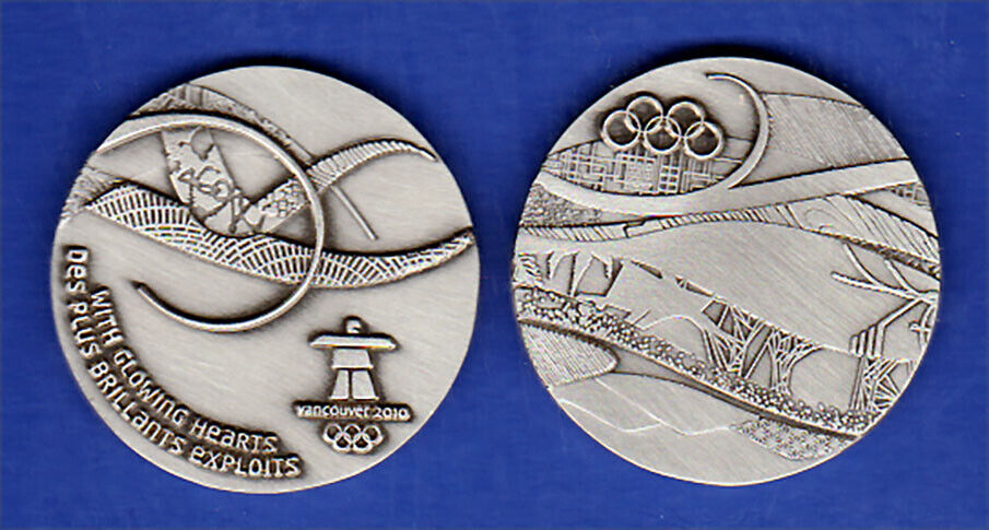 2010 Vancouver Olympics Stainless Steel Coin Mint