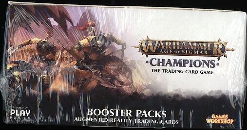 Warhammer Age Of Sigmar Champions Booster Box Factory Sealed