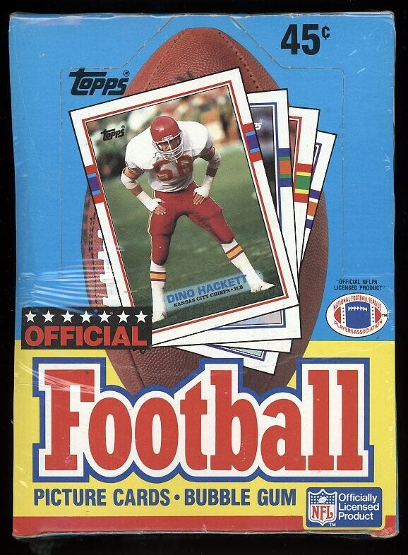 1989 Topps Football Hobby Box *Sanders Aikman Rookie**