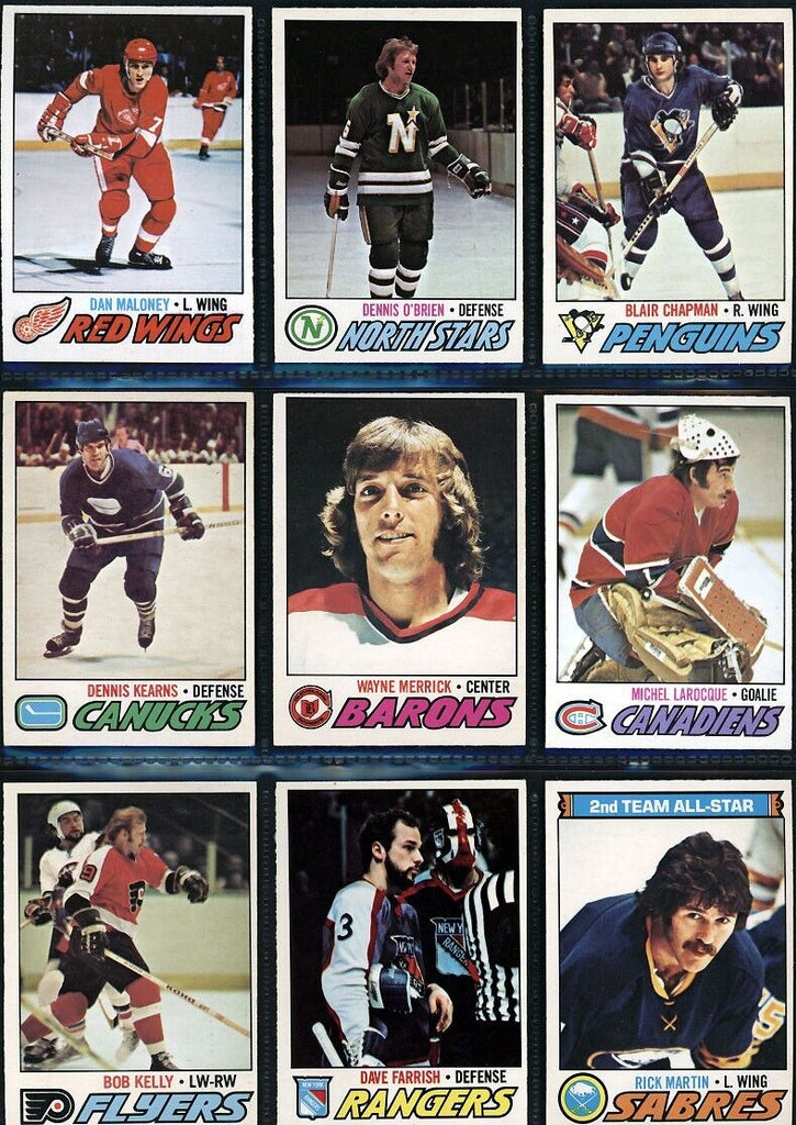 1977-1978 O-Pee-Chee Complete Set 1-396