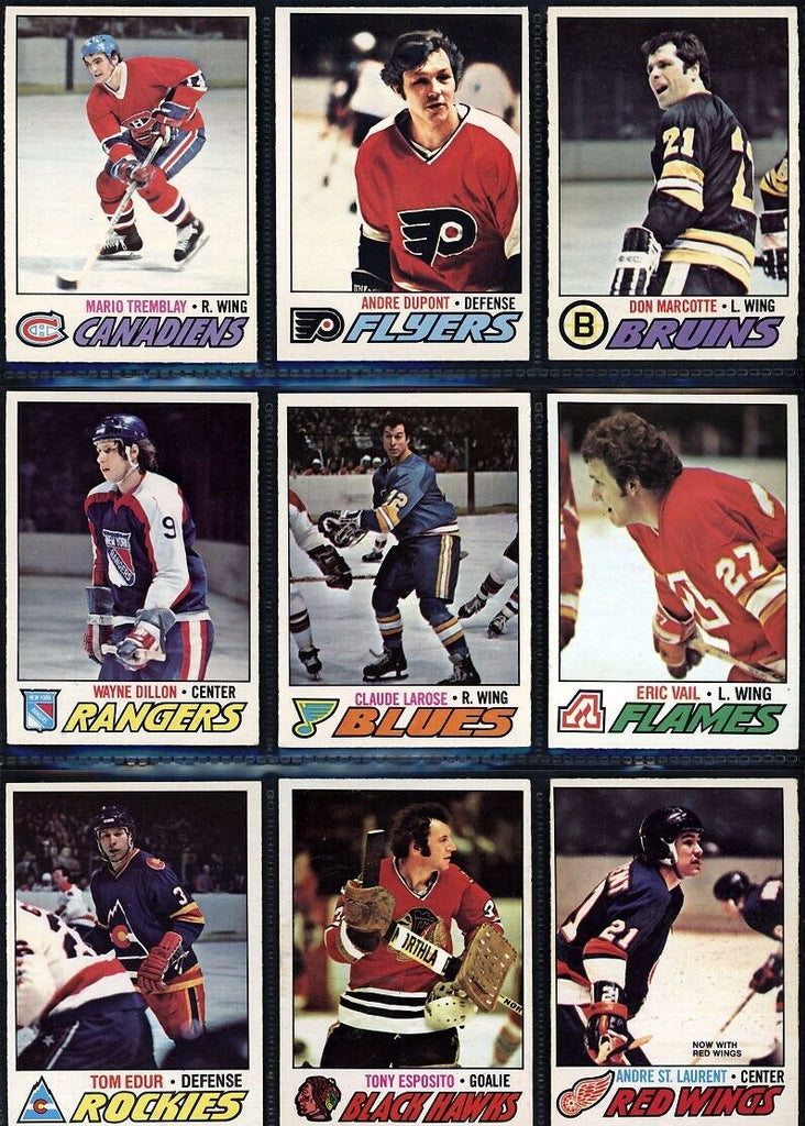 1977-1978 O-Pee-Chee Complete Set 1-396