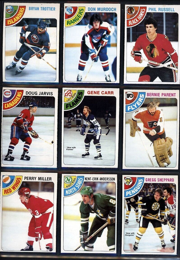 1978-79 O-Pee-Chee Hockey Complete Set (1-396)