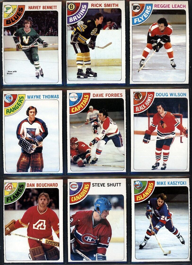 1978-79 O-Pee-Chee Hockey Complete Set (1-396)