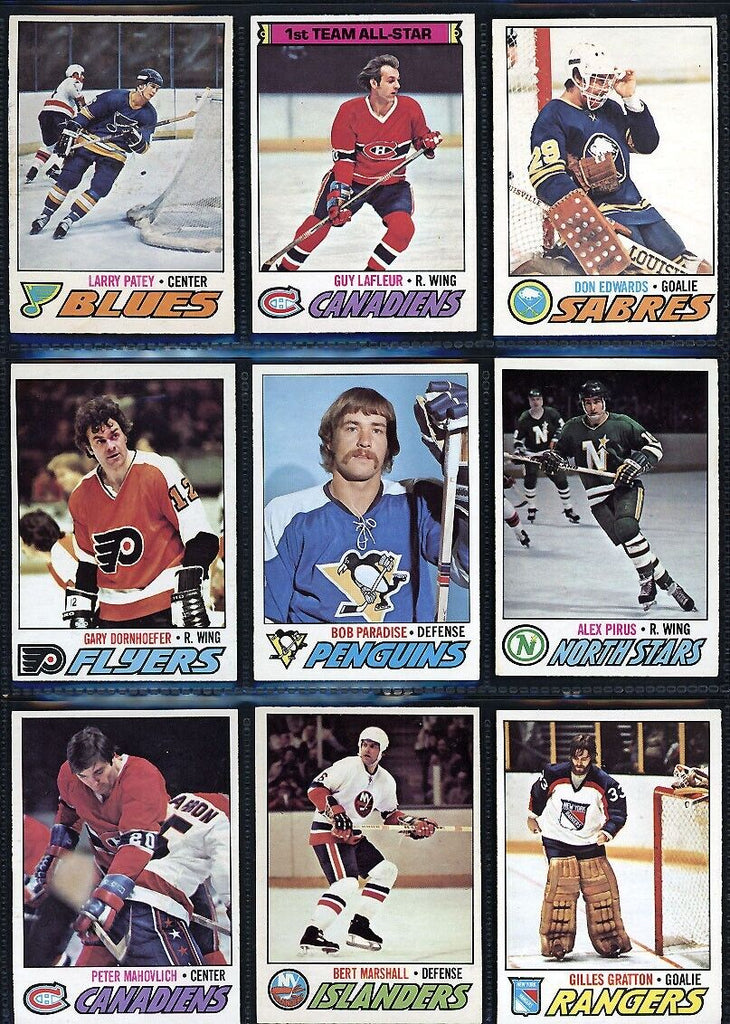 1977-1978 O-Pee-Chee Complete Set 1-396