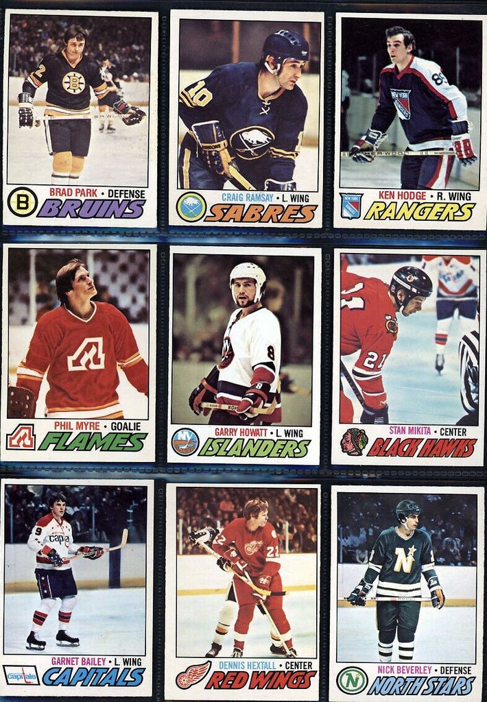 1977-1978 O-Pee-Chee Complete Set 1-396