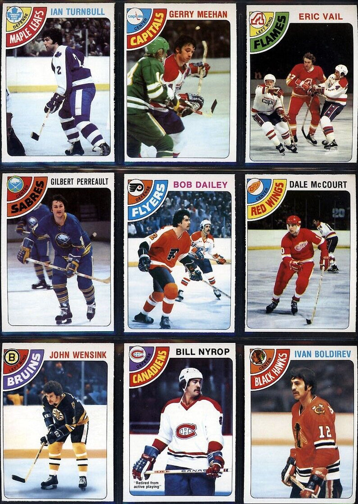 1978-79 O-Pee-Chee Hockey Complete Set (1-396)