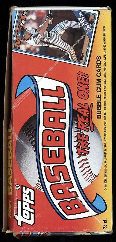 1988 Topps Baseball Wax Hobby Box