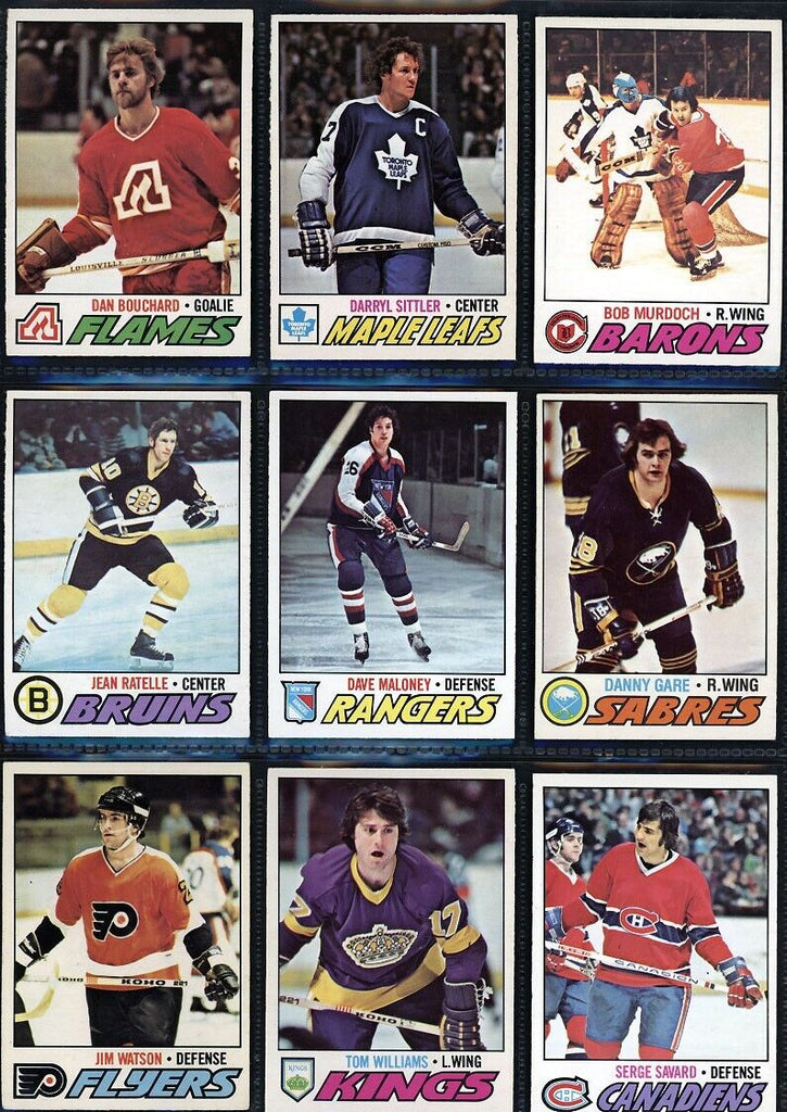 1977-1978 O-Pee-Chee Complete Set 1-396