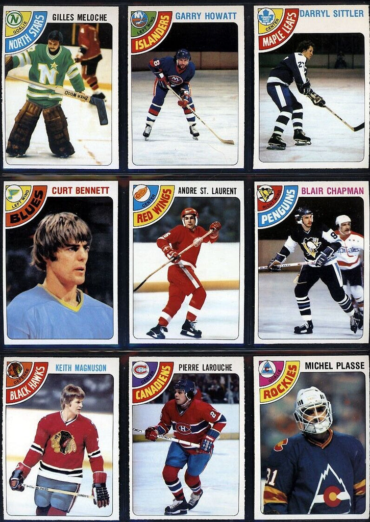 1978-79 O-Pee-Chee Hockey Complete Set (1-396)