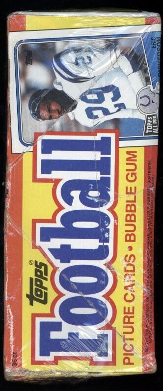 1988 Topps Football Wax Box - 36 sealed packs - "Bo Jackson" Rookie