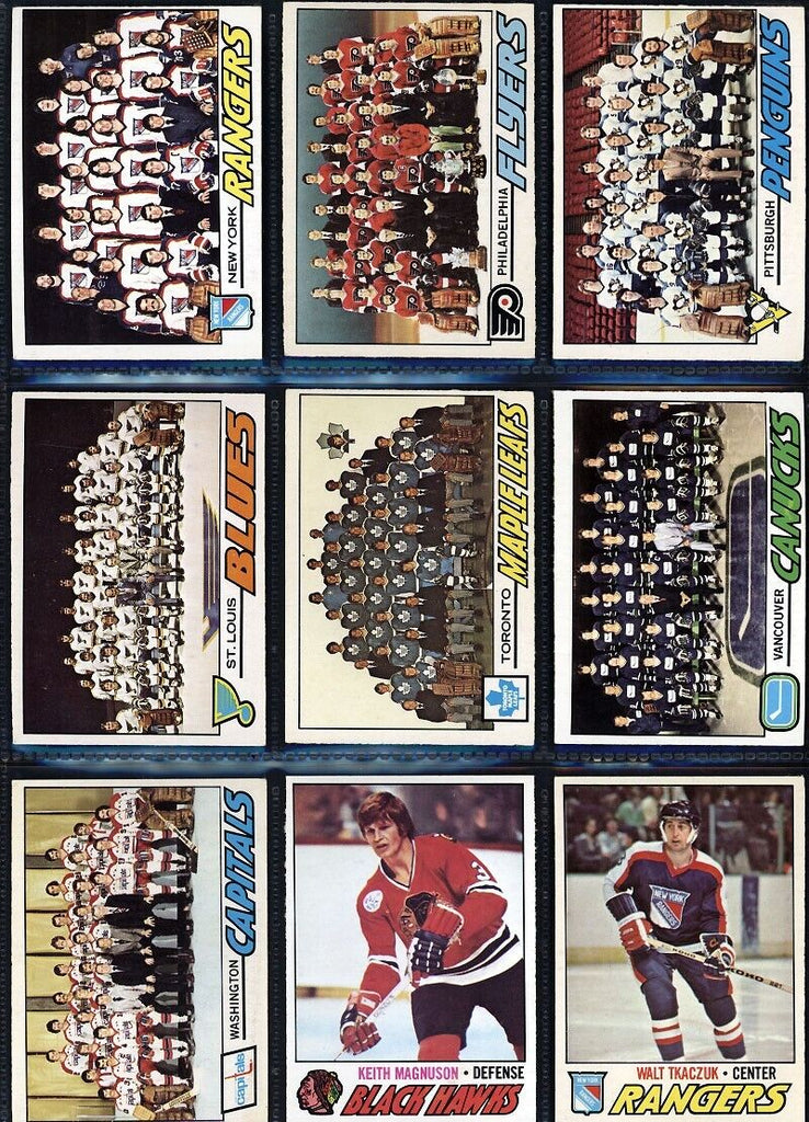 1977-1978 O-Pee-Chee Complete Set 1-396