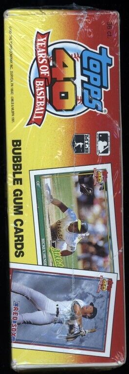 1991 O-Pee-Chee 40 years of Baseball Hobby Box (Tape Intact)