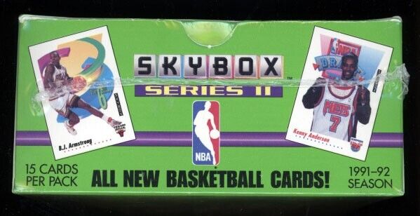 1991-92 Skybox Basketball Series 2 Hobby Box *M. Jordan L. Johnson, K. Anderson*