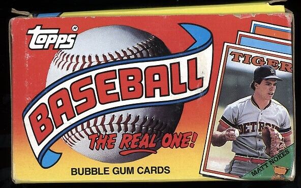 1988 Topps Baseball Wax Hobby Box