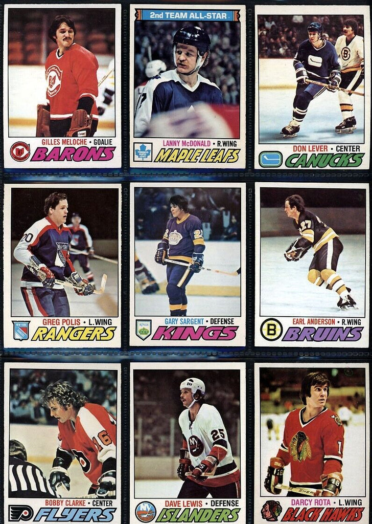 1977-1978 O-Pee-Chee Complete Set 1-396