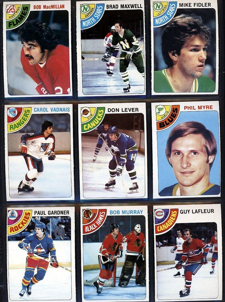 1978-79 O-Pee-Chee Hockey Complete Set (1-396)