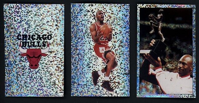 1992-1993 Panini Stickers Michael Jordan Lot of 3 (Read Description)