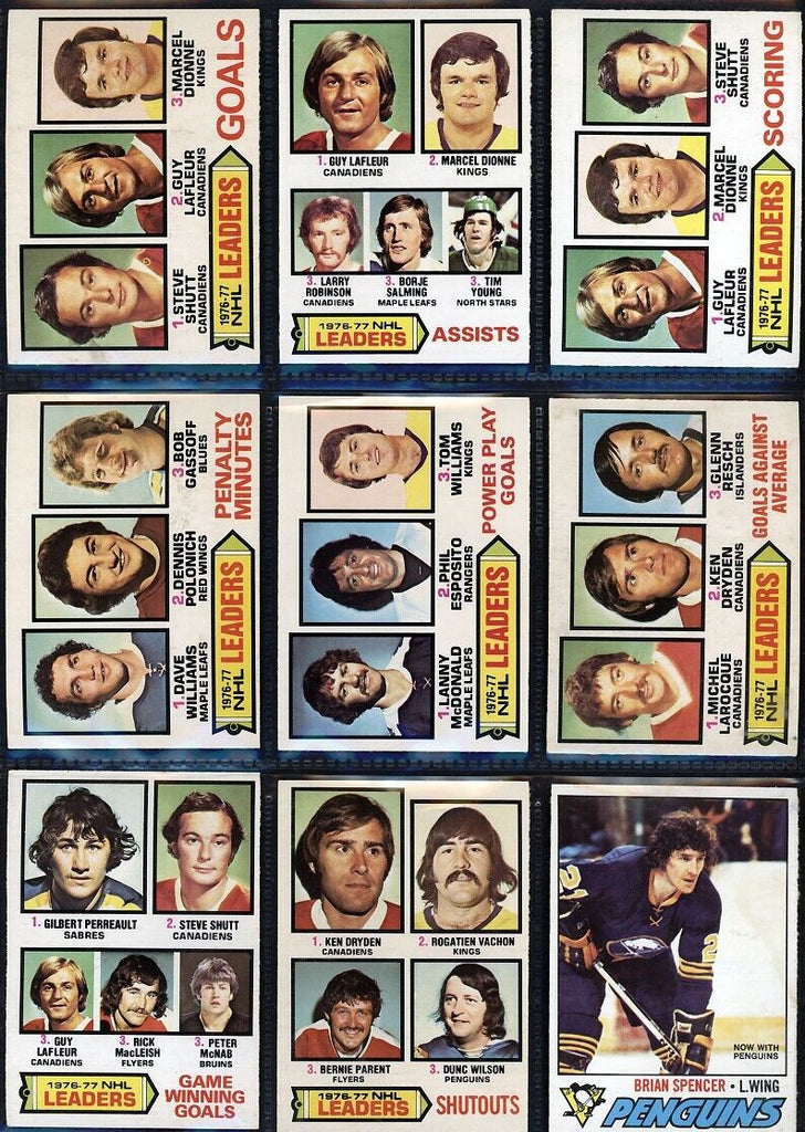 1977-1978 O-Pee-Chee Complete Set 1-396