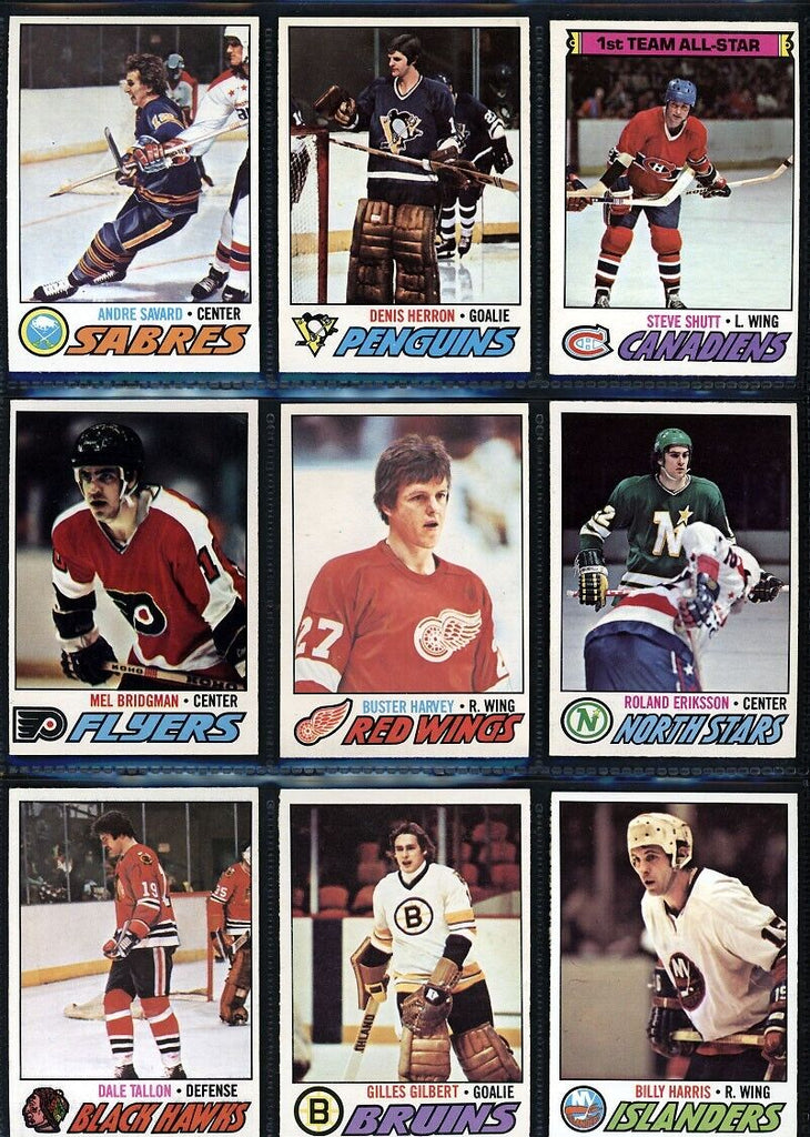 1977-1978 O-Pee-Chee Complete Set 1-396