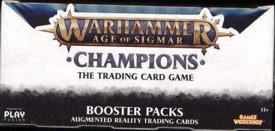 Warhammer Age Of Sigmar Champions Booster Box Factory Sealed