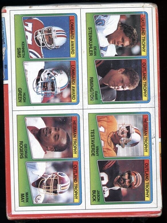 1988 Topps Football Wax Box - 36 sealed packs - "Bo Jackson" Rookie