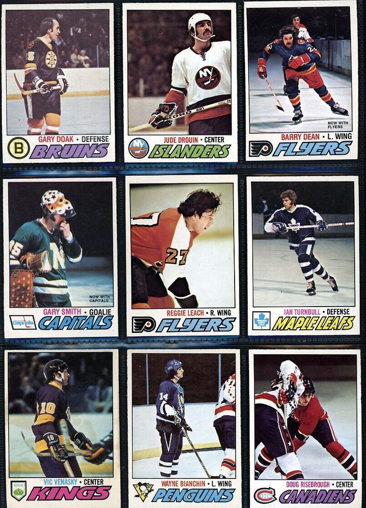 1977-1978 O-Pee-Chee Complete Set 1-396